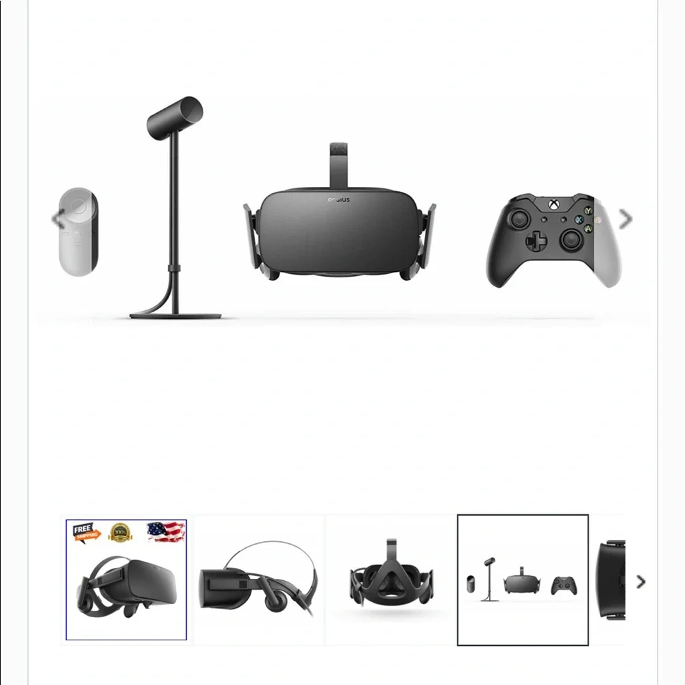 Oculus Rift Virtual Reality Headset